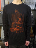 HELL - Lower Your Head / Where Fire is Not Quenched long-sleeve t-shirt